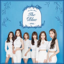 APRIL 5th Mini Album 'The Blue' Album Cover