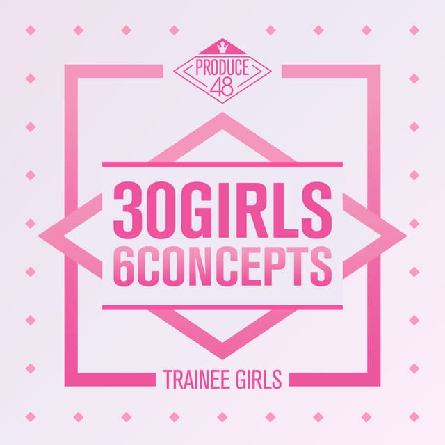 PRODUCE 48 - 30 Girls 6 Concepts Album Cover