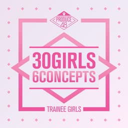 PRODUCE 48 - 30 Girls 6 Concepts Album Cover