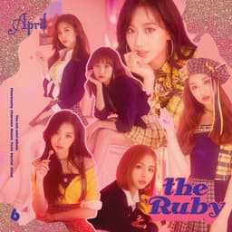 APRIL 6th Mini Album 'the Ruby' Album Cover