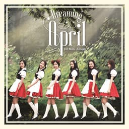 APRIL 1st Mini Album 'Dreaming' Album Cover