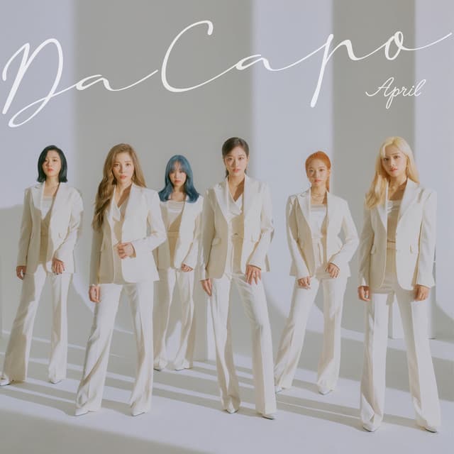 APRIL 7th Mini Album 'Da Capo' Album Cover