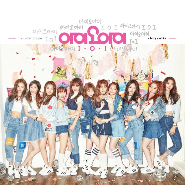 I.O.I 1st Mini Album 'Chrysalis' Album Cover