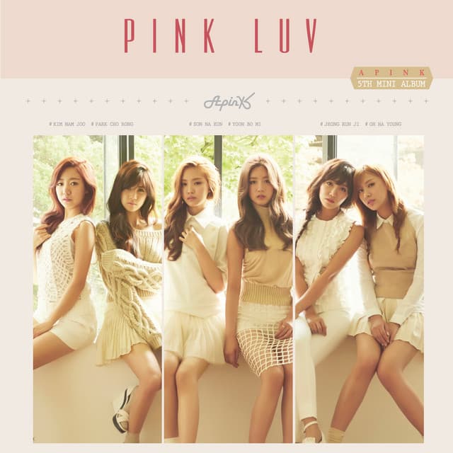 Pink LUV Album Cover