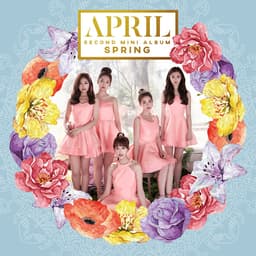 APRIL 2nd Mini Album 'Spring' Album Cover