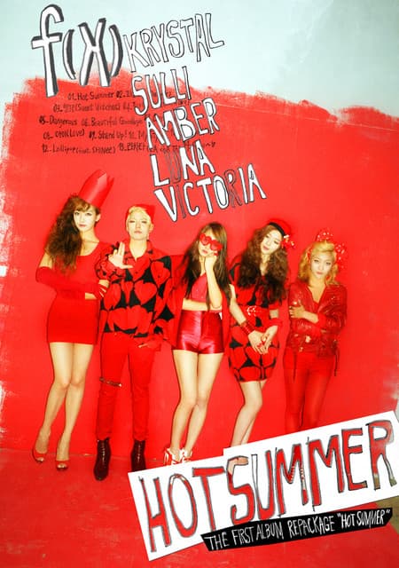 Hot Summer - The 1st Album Repackage Album Cover